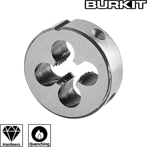 Burkit 3/8 -28 un redondo matriz de rosca, 3/8 x 28 fios da máquina da unidade