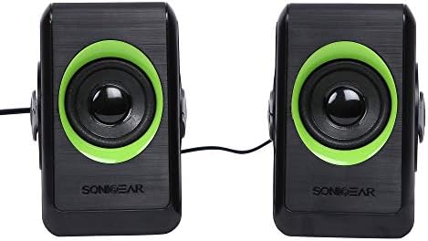 SonicGear Quatro 2 Quad Reflex Bass Speakers - Verde