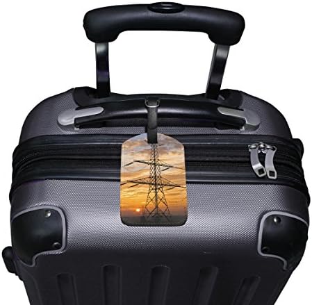 Chen Miranda Pylon Electrical Travel Bagage Saytcase Rótulo Id Tag PU para Baggage Bag 1 Piece