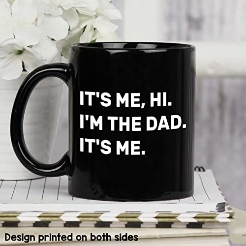 Cup do dia dos pais dos homens, eu sou eu oi eu sou o pai, é eu_ caneca engraçada, caneca do dia da mãe, caneca do dia do pai