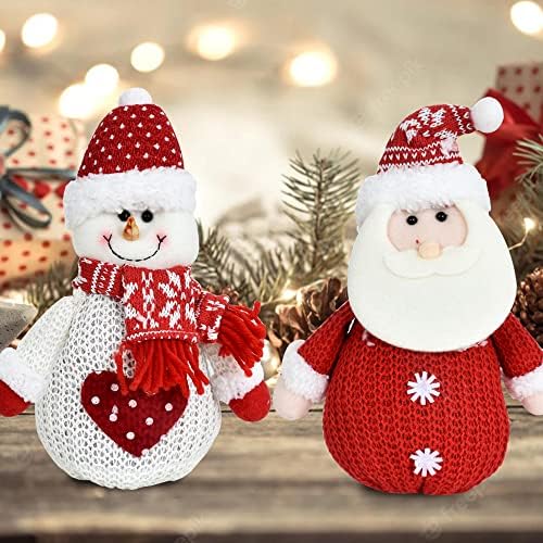 Sacos de boneca CTOHN com cordão, 3D de bolsa de chocolate de Natal, bolsa de maçã de boneco de neve Santa