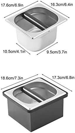 Caixa de bata de café, lava -louças segura, resistente ao calor, recipiente de pântano de café destacável feito