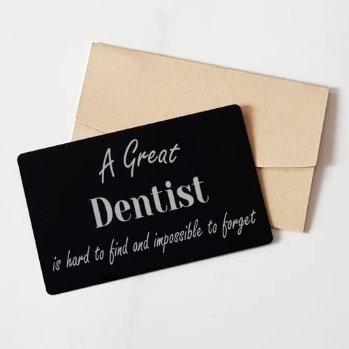Dentista genérico Obrigado Um ótimo dentista é difícil de encontrar e impossível de esquecer a apreciação de carteira