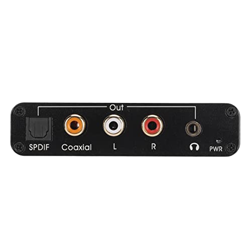 Conversor de som analógico digital, micro USB Optical SPDIF HD Output Arc Som Extrator para entretenimento