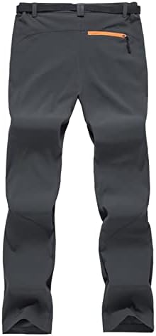 Calça seca pesca masculina para caminhada ao ar livre calça esportiva relaxada calças de carga finas plus size