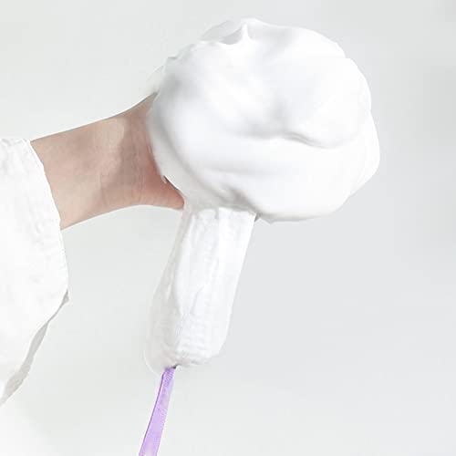 Rede de bolhas para melhorar espuma, pacote de 2 bolhas de bolhas, 6 camadas bolsa de sabão de malha para melhorar a limpeza