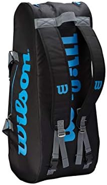 Wilson Ultra 9pk Bolsa de tênis - preto/azul