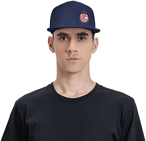 Wagjam Unisex Hats Baseball Cap Hatball Hat Sunhat Ajustável moda ao ar livre_deportivo_toluca_f.c_logo_casquette
