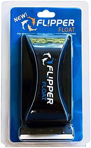 FL! FLIPER FLIPER FLUPER- 2-em 1 Ferramentas de limpeza de vidro de aquário magnético flutuante- Ferramentas de limpeza de