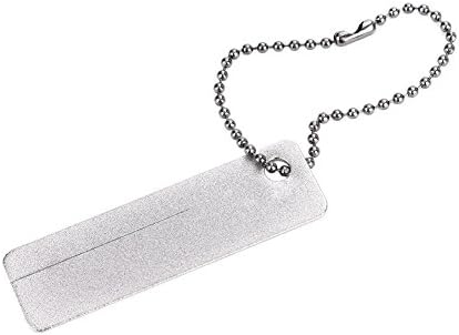 Mini apontador de faca, mini apontador de moedor de pedra de bolso com ferramenta de afiação de faca de chaveiro