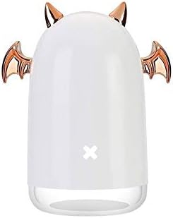 Uxzdx Ultrassonic Air Umidificador Little Devil USB Aroma Essential Oil Difusor para Lâmpada de Led de Fogger de Névoa de Névoa de Névoa de Névoa de Carros Casa
