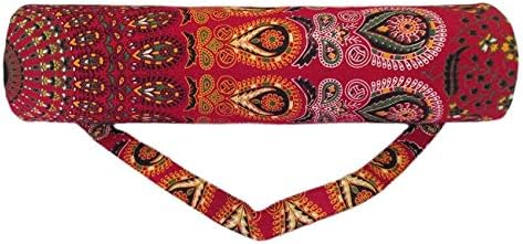 WomenCrafts Indian Mandala Bolsa Bolsa de Algodão Decorativa, Mandala Mandala Mandala Bolsa de ombro, Bolsa Hippie Yoga Mat,