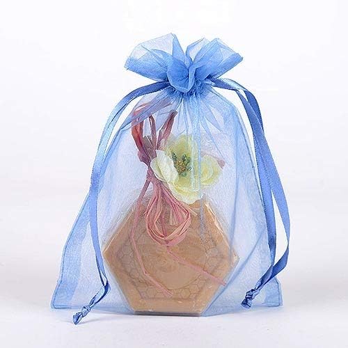 Bolsa de presente Organza Drawstring 8 x 14 polegadas 8 x14