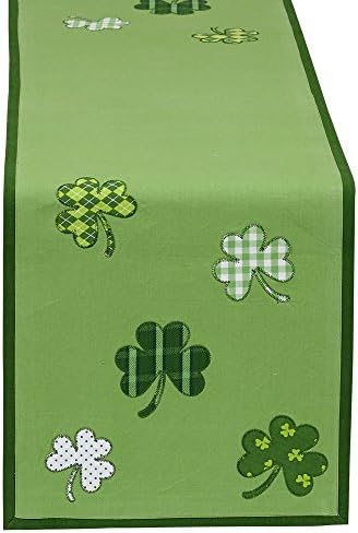 Dii St. Patrick's Day Collection Tabetrop, Table Runner, 14x52, Lucky Day