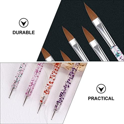 FOMIYES Manicure Professional Conjunto de caneta de caneta de caneta preta ferramenta de arte com pintura de unhas Manicure Tool Tool Tool Foil Color Strass para pregos Acessórios