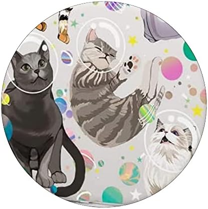 Space Cat Popsockets Swappable PopGrip
