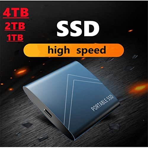 Dloett Typc-C Drive rígido portátil SSD Padrão 4TB 2TB SSD externo 1TB 500 GB DUSTO DE ESTADO DE ESTADO SOLIDO MOVAL DE MOVEL USB