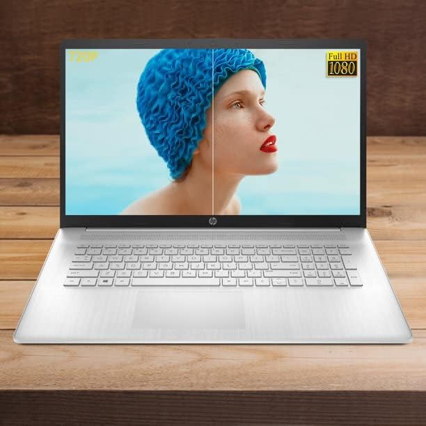 Laptop fino e leve HP | Processador Intel 4-Core i7-1165G7 | 17,3 polegadas FHD IPS Display | Intel Iris XE Graphics | 32 GB DDR4