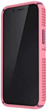 Speck Products Presidio2 Grip iPhone 12 Mini Case, Vintage Rose/Royal Pink/Lush Borgonha/White