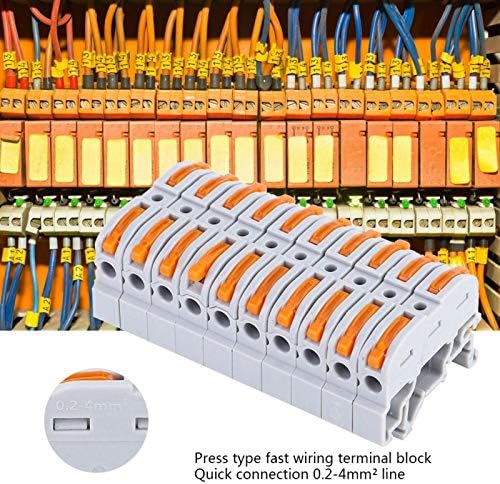 Terminal de fiação rápida, conectores rápidos de fios duráveis ​​portáteis, para entusiastas eletrônicos de uso geral componente