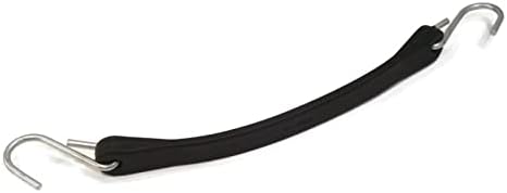A ROP SHOP | 9 Tarpa de borracha preta para Highland 9011600 Bungee Cord Rust Resistente