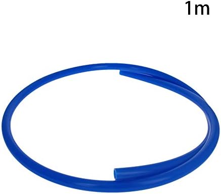 OTHMRO 1PCS PU PLÁSTICO TUBO RIGIDO DE PLÁSTICO 8MM Diâmetro interno de 12 mm de diâmetro externo de 1000 mm de comprimento