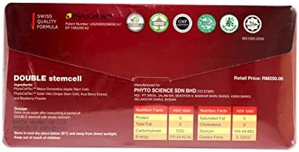 Phitoscience 4 Pacote Phytocelltech Double Stemcell Apple & Grape Swiss Quality Fórmula