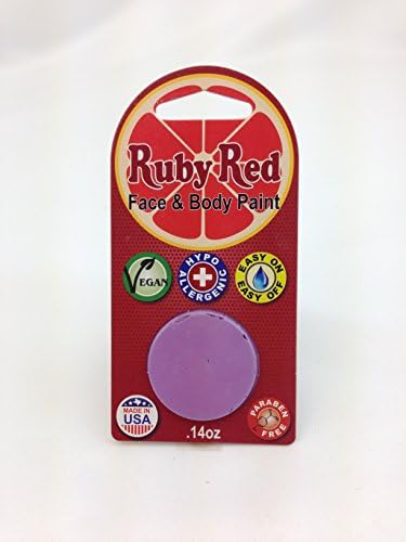 Ruby Red Paint, Inc. 75M940 Face Paint, 75ml, UV Pastel Blue