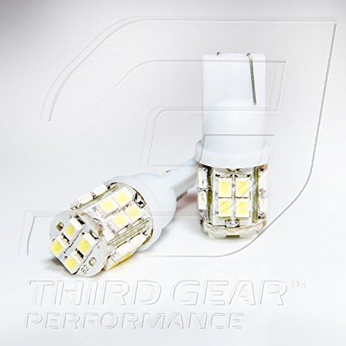 TGP T10 Branco 20 LED SMD Wedge Mapa Bulbos de lâmpadas 2007-2011 Compatível com Nissan Altima