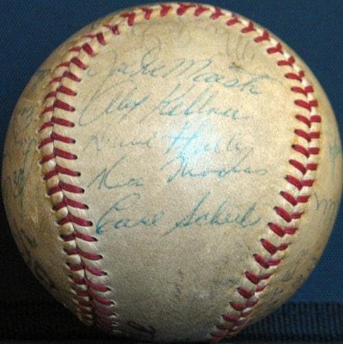 Chefe Bender Philadelphia Athletics & Phillies Garários assinados pelo DNA de beisebol PSA - bolas de beisebol autografadas