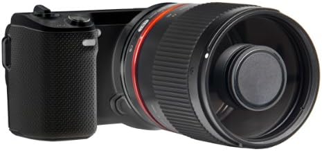 Bower Sly30063cm 300mm f/6.3 Lente fixa de telefoto digital de alta potência para câmeras digitais Canon M EF-M