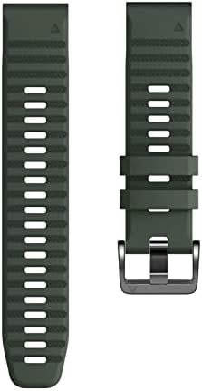 Uncaso para Garmin Watch Bands 22mm Largura Banda de substituição de silicone macio Dedicado Strap Strap for Garmin Fenix