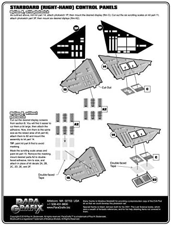 2001 A Space Odyssey Eva POD Trintas de exibição Moebius Kit 2001-4