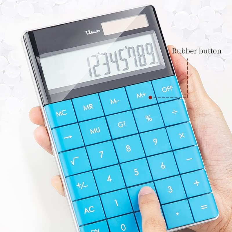 Calculadora de mesa XWWDP Universal Programer 12 Digits Dual Power Fashion Style Business Supplies Office Calculators (cor: