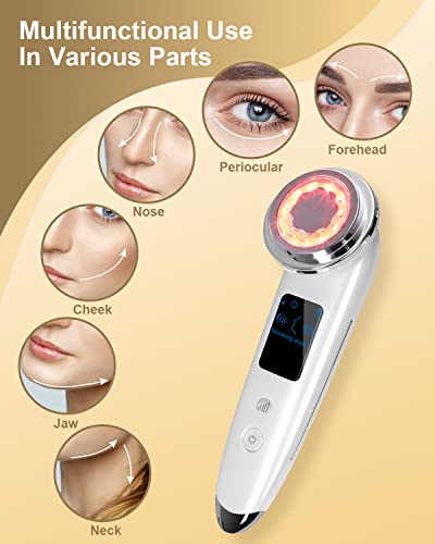 Massageador de rosto Electric Face Levante 4 em 1 Massageador facial Anti envelhecimento Ferramentas de cuidados com a pele com