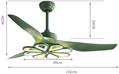 UXZDX Lâmpada de teto criativo moderno e simples, quarto de casa, sala de estar, sala de jantar, lâmpadas de ventilador