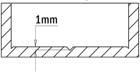 CMT 317.350.12 Bit de chato de dobradiça, 35 mm de diâmetro, haste de 10x26 mm, rotação à esquerda