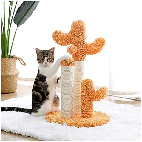 Gato m/l cactus gatos arranhando postagem com corda sisal gatos scratcher cactus para gatos jovens e adultos gatos escalando brinquedos