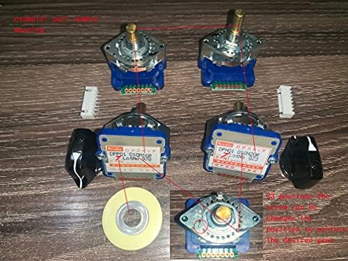 DPP02-02N interruptor rotativo interruptor Banda Tosoku dpp02 02n Switch Machine Band 010N16R CNC Painel Knob Switch