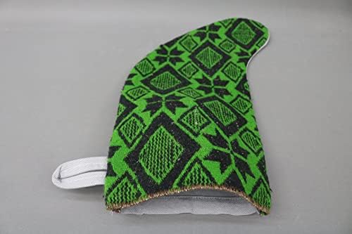 Sarikaya travesseiro meia de Natal rústico, meia verde, meia kilim, meia de presente, meia de natal, decoração de Natal, estoque artesanal estampado 1873
