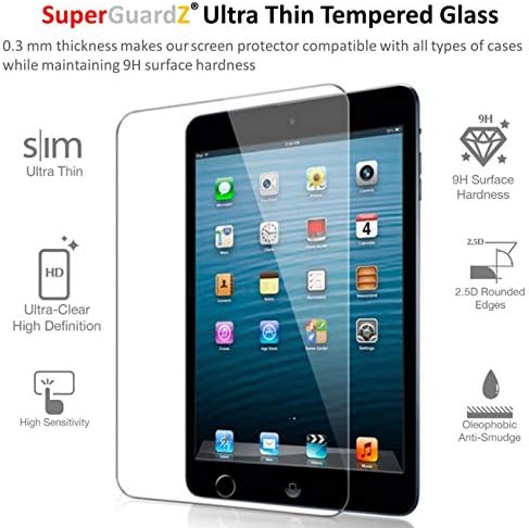 [2 -PACK] Para iPad mini 3/2 / 1 - Superguardz vidro temperado anti -azul [protetor de proteção para olhos] [Protetor