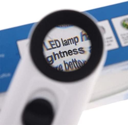 N/A 40X 3,5mm LED LED Mãe de lupa portátil Microscópio Linente Linente Lupa de Vidro das Ferramentas de Reparação