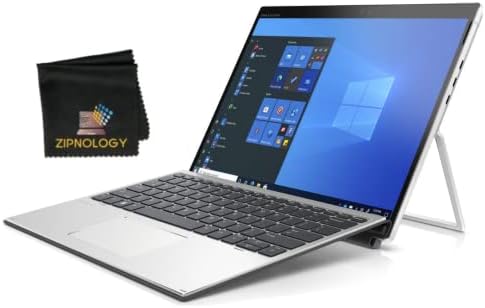 HP Elite X2 G8 Laptop destacável PC 13 ”2in1 Intel Core i5-1145g7 16 GB RAM-256GB SSD, IPS Brightview FHD Iris XE Graphics, Wi-Fi 6, Windows 10 Pro, Touchscreen, Thunderbolt + Zipnology Cloth Cloth + Zipnology