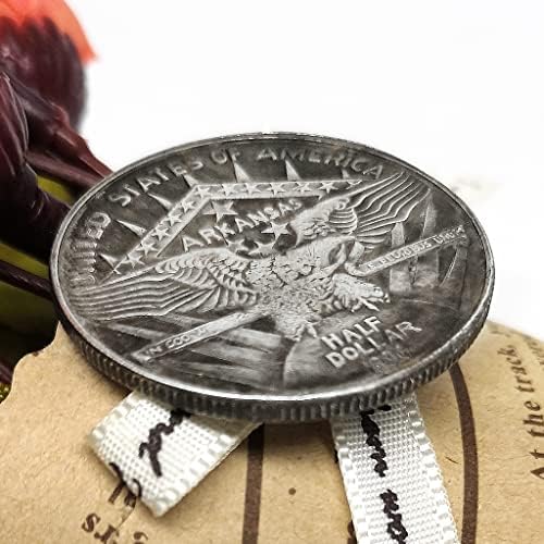 1936 Robinson Arkansas meio dólar comemorativo Coleção de moedas artesanais estrangeiras