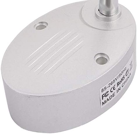 Aexit AC85-265V 10W Retrações e controles de 30 graus ângulo de feixe de 30 cm de cor neutro de led lump lumbo de lâmpada de lâmpada prateada