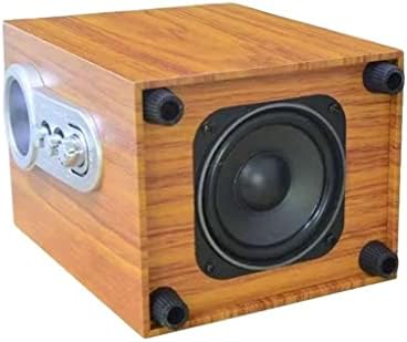 Yebdd Wooden 2.1 Subwoofer Speaker Mobile Thone Notebook Desktop Computador USB Wired Universal Speaker