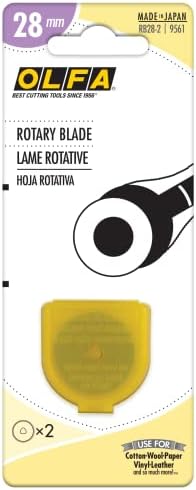 OLFA Rotary Blade Reabills 28mm 2/pkg