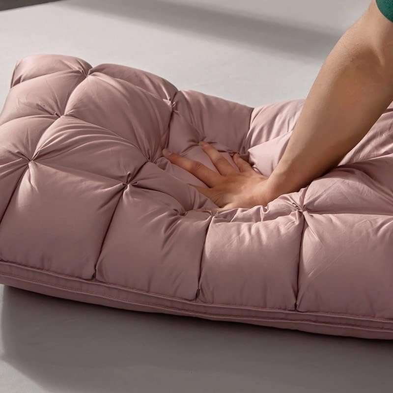 BBBSJ Pillowgoose e travesseiros de cama de penas para capa de algodão adormecida com recheio natural