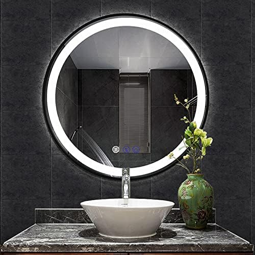 Espelho do banheiro LED com luzes 24 '
