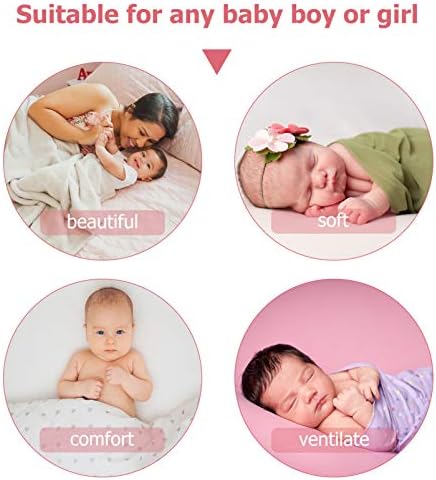 Toyandona 1 Set Baby Swaddle Blanket Flower Head Band Photo Props Bobetão Infantil Sleep para Baby Girl menino